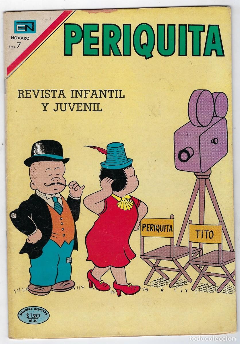 Tebeos: PERIQUITA - A&Ntilde;O IX - N&ordm; 104 - DICIEMBRE 1&ordm; DE 1969 *** EDITORIAL NOVARO M&Eacute;XICO ***