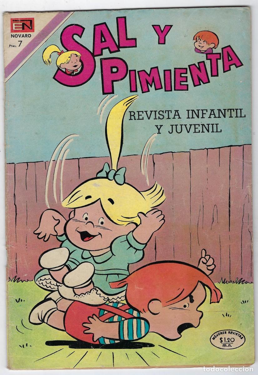 Tebeos: SAL Y PIMIENTA - A&Ntilde;O VI - N&ordm; 20 - ENERO 29 DE 1971 *** EDITORIAL NOVARO ***
