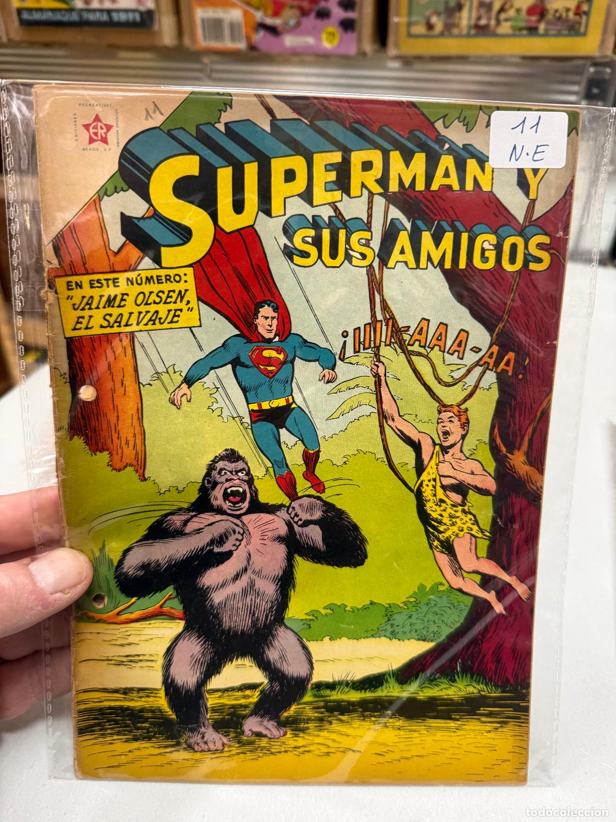 Tebeos: SUPERMAN Y SUS AMIGOS EDITORIAL NOVARO NUMERO 11