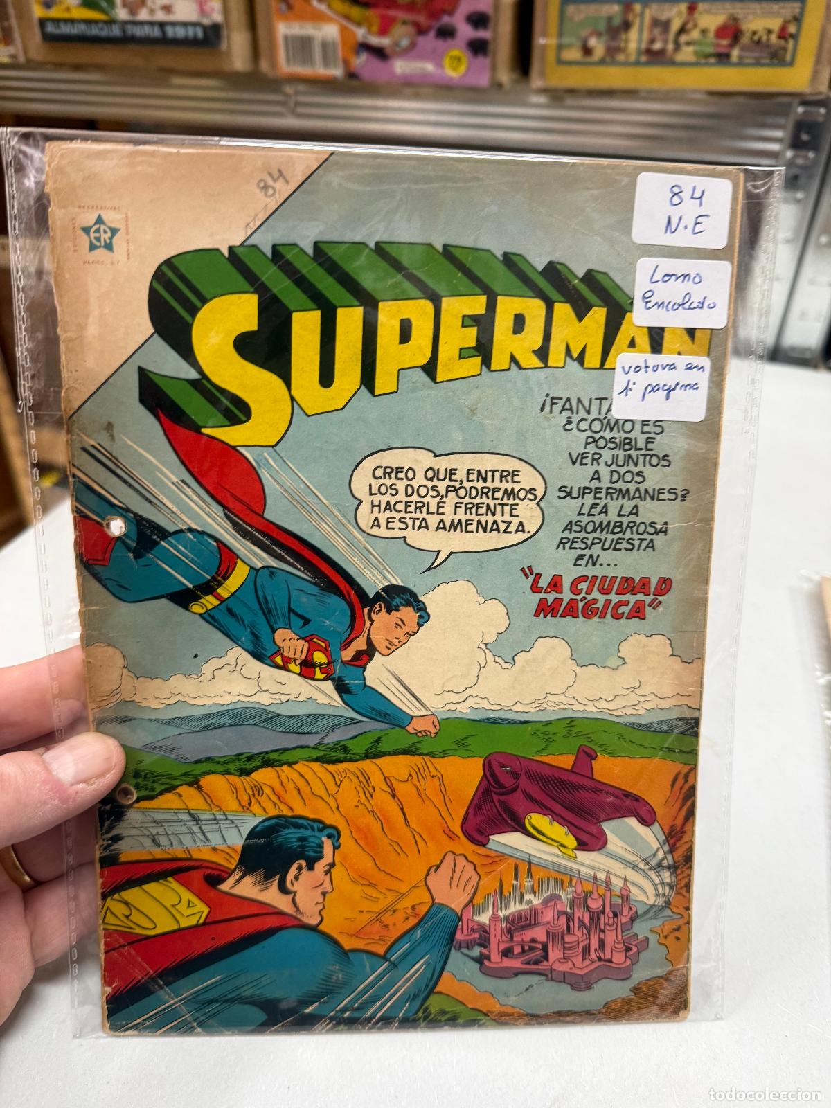 Tebeos: SUPERMAN EDITORIAL NOVARO NUMERO 84