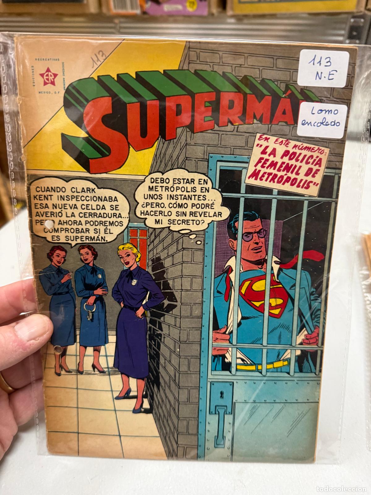 Tebeos: SUPERMAN EDITORIAL NOVARO NUMERO 113