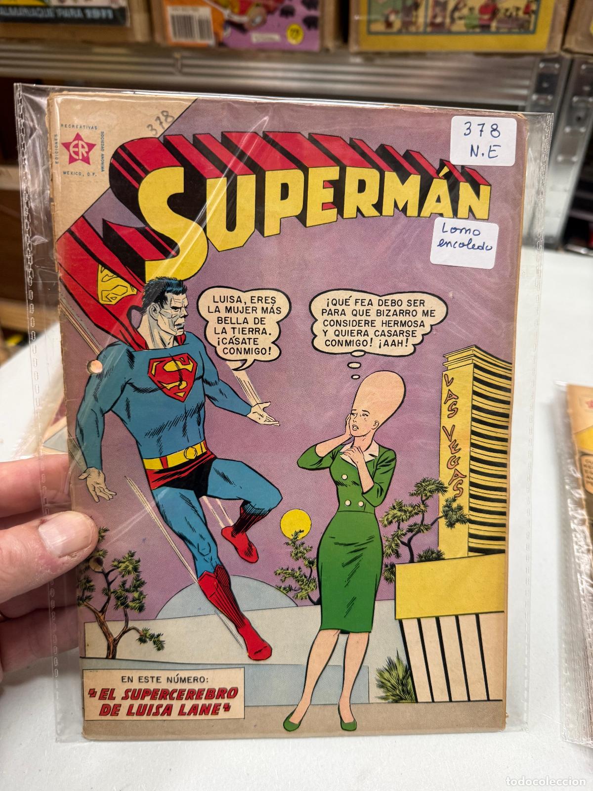 Tebeos: SUPERMAN EDITORIAL NOVARO NUMERO 378
