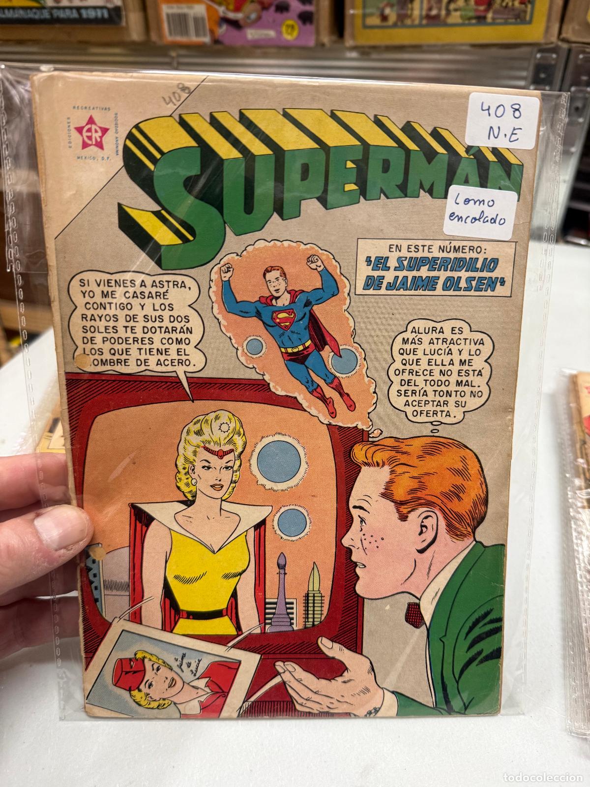 Tebeos: SUPERMAN EDITORIAL NOVARO NUMERO 408