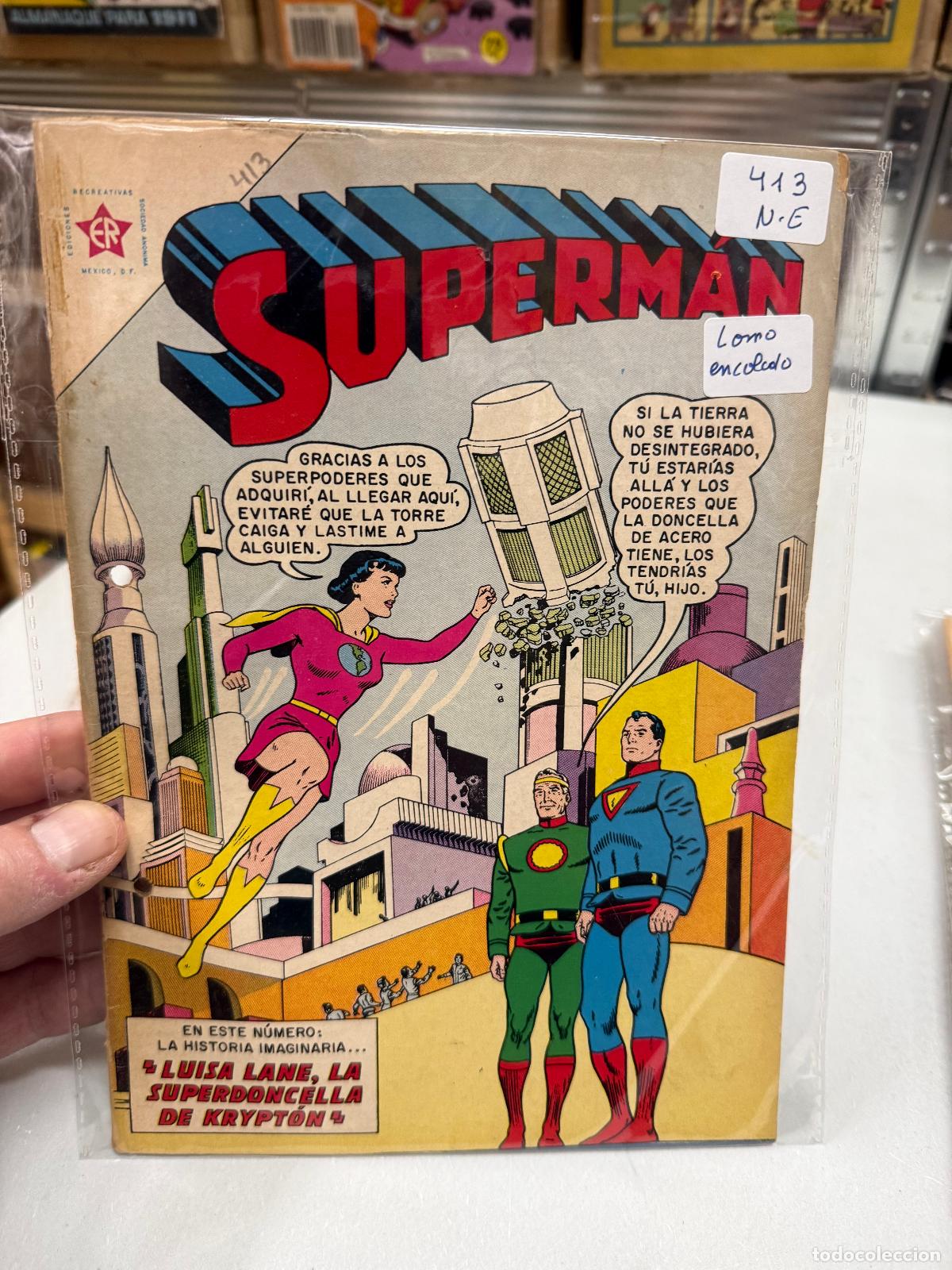 Tebeos: SUPERMAN EDITORIAL NOVARO NUMERO 413