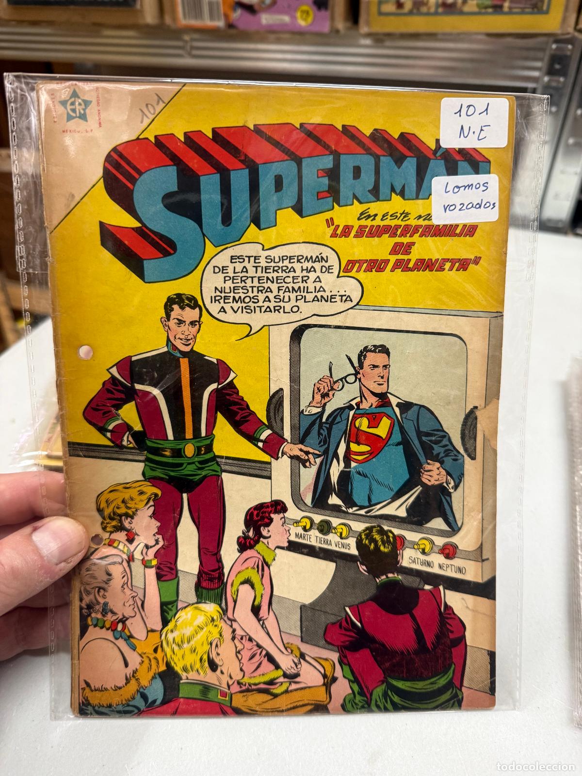 Tebeos: SUPERMAN EDITORIAL NOVARO NUMERO 101