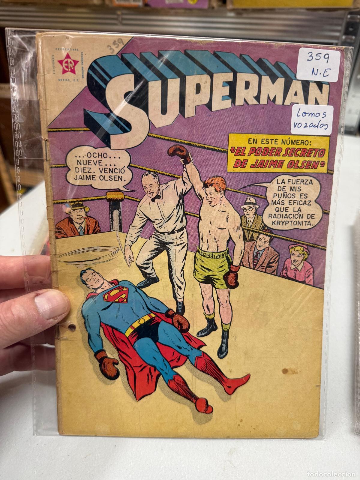 Tebeos: SUPERMAN EDITORIAL NOVARO NUMERO 359