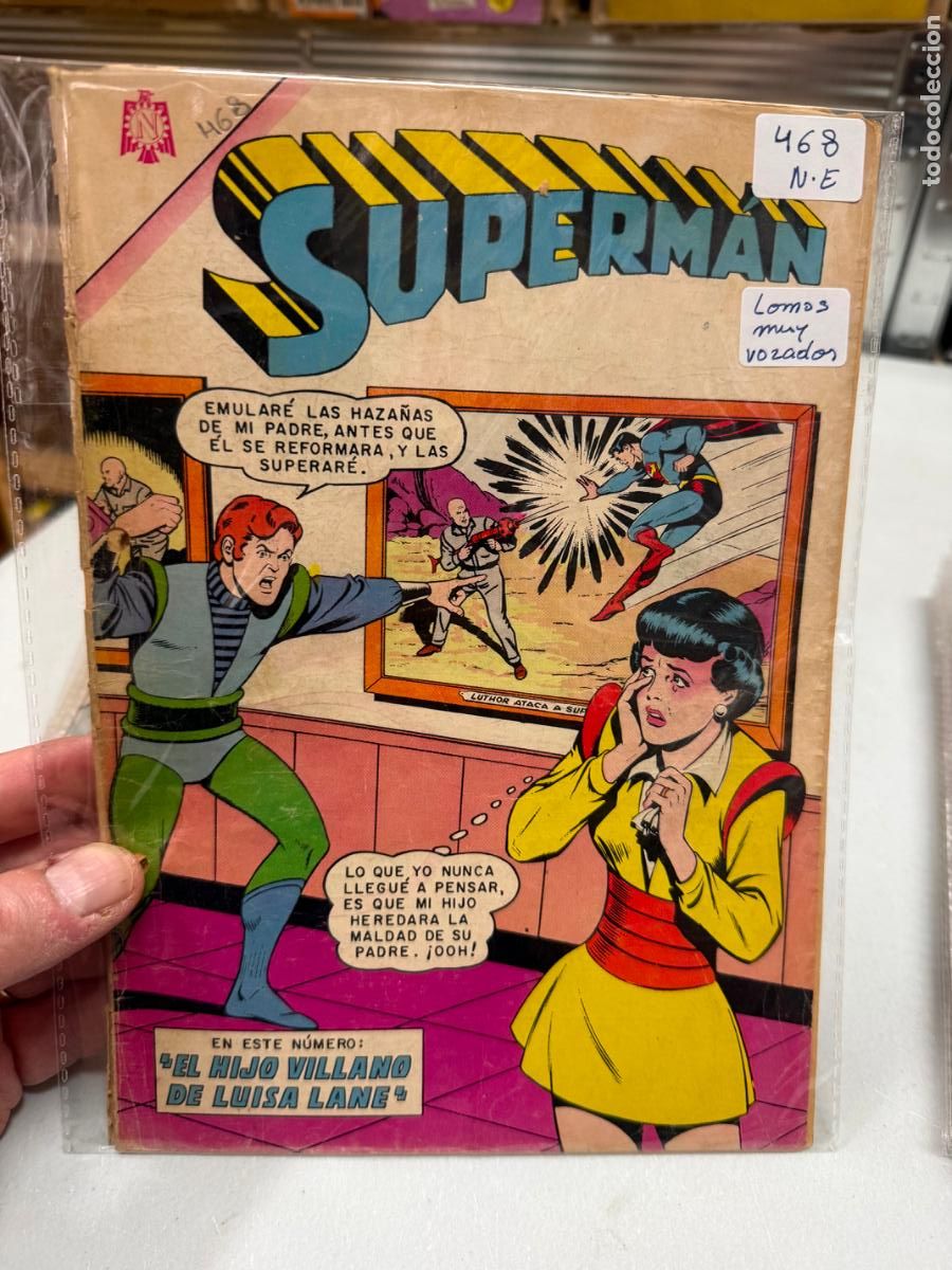 Tebeos: SUPERMAN EDITORIAL NOVARO NUMERO 468