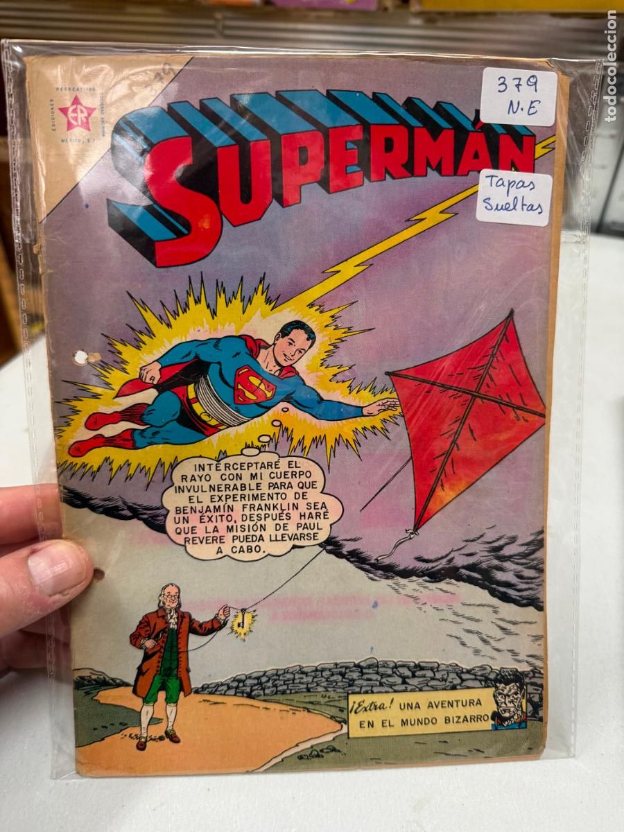 Tebeos: SUPERMAN EDITORIAL NOVARO NUMERO 379