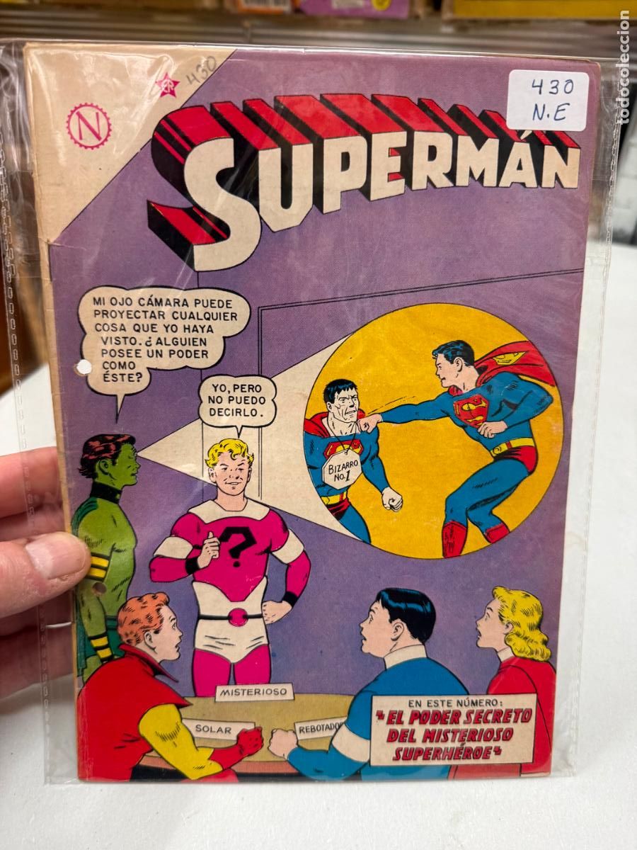 Tebeos: SUPERMAN EDITORIAL NOVARO NUMERO 430