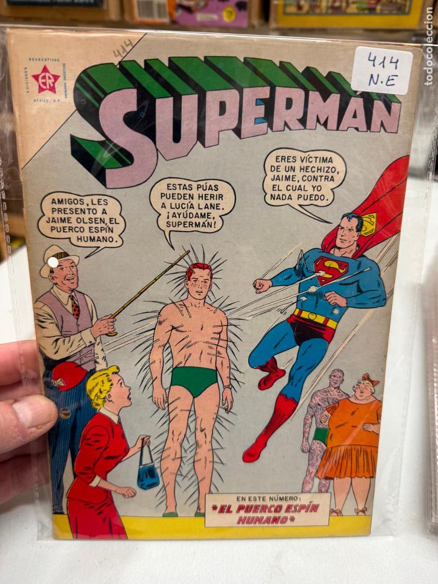 Tebeos: SUPERMAN EDITORIAL NOVARO NUMERO 414