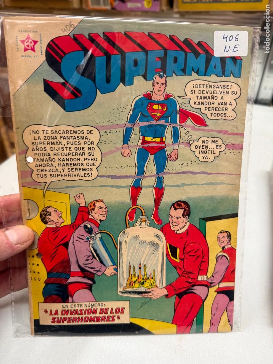 Tebeos: SUPERMAN EDITORIAL NOVARO NUMERO 406