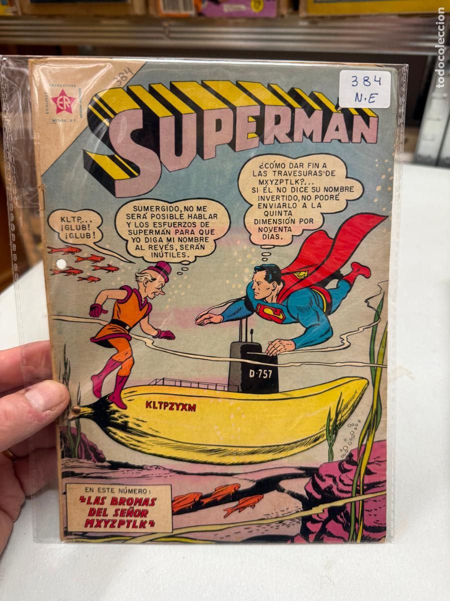 Tebeos: SUPERMAN EDITORIAL NOVARO NUMERO 384