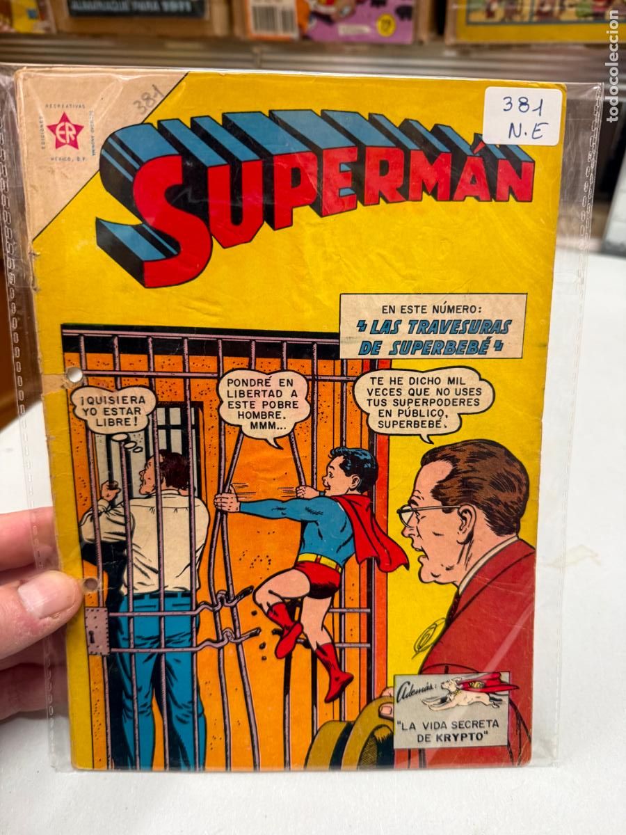 Tebeos: SUPERMAN EDITORIAL NOVARO NUMERO 381