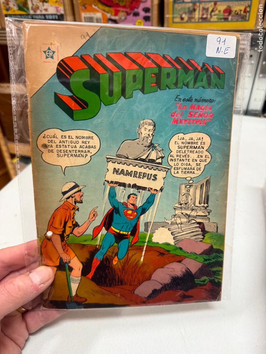 Tebeos: SUPERMAN EDITORIAL NOVARO NUMERO 91