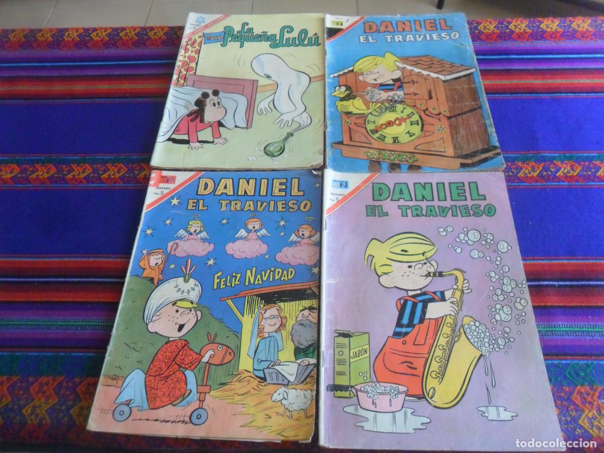 Tebeos: NOVARO DANIEL EL TRAVIESO N&ordm;S 40, 41 Y 42. 1967 1968. REGALO LA PEQUE&Ntilde;A LUL&Uacute; N&ordm; 233. 1966.
