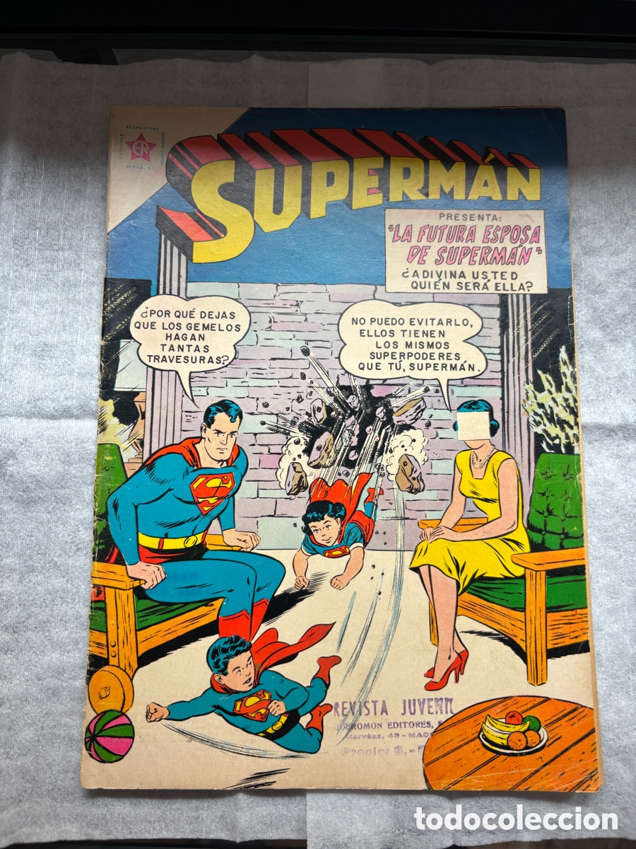 Tebeos: C&Oacute;MIC SUPERMAN N&ordm; 245 - LA FUTURA ESPOSA DE SUPERMAN - EDITORIAL NOVARO / ER - A&Ntilde;O 1960