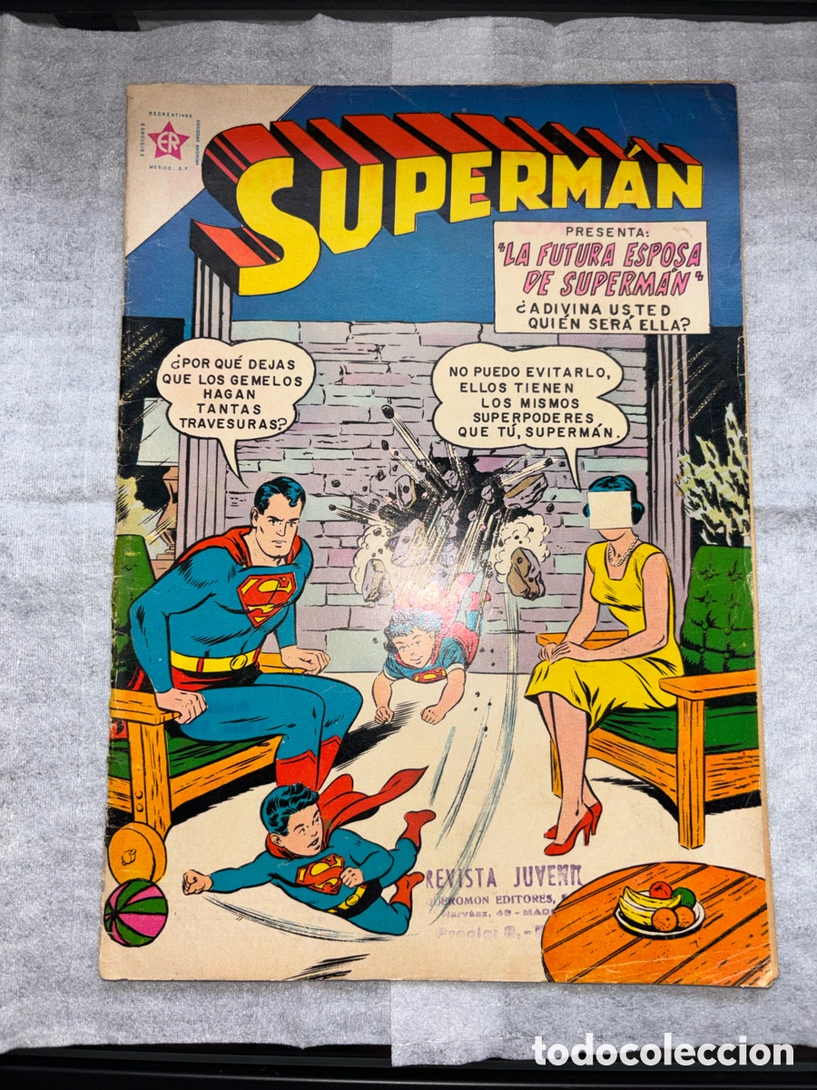 Tebeos: C&Oacute;MIC SUPERMAN N&ordm; 245 - LA FUTURA ESPOSA DE SUPERMAN - EDITORIAL NOVARO / ER - A&Ntilde;O 1960