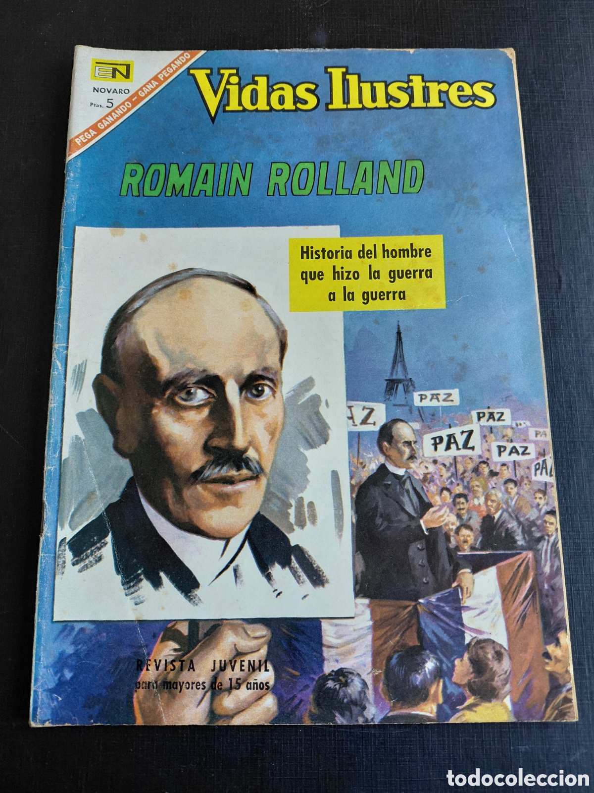 Giornalini: NIVARO-VIDAS ILUSTRES-ROMAIN ROLLAND- 1967