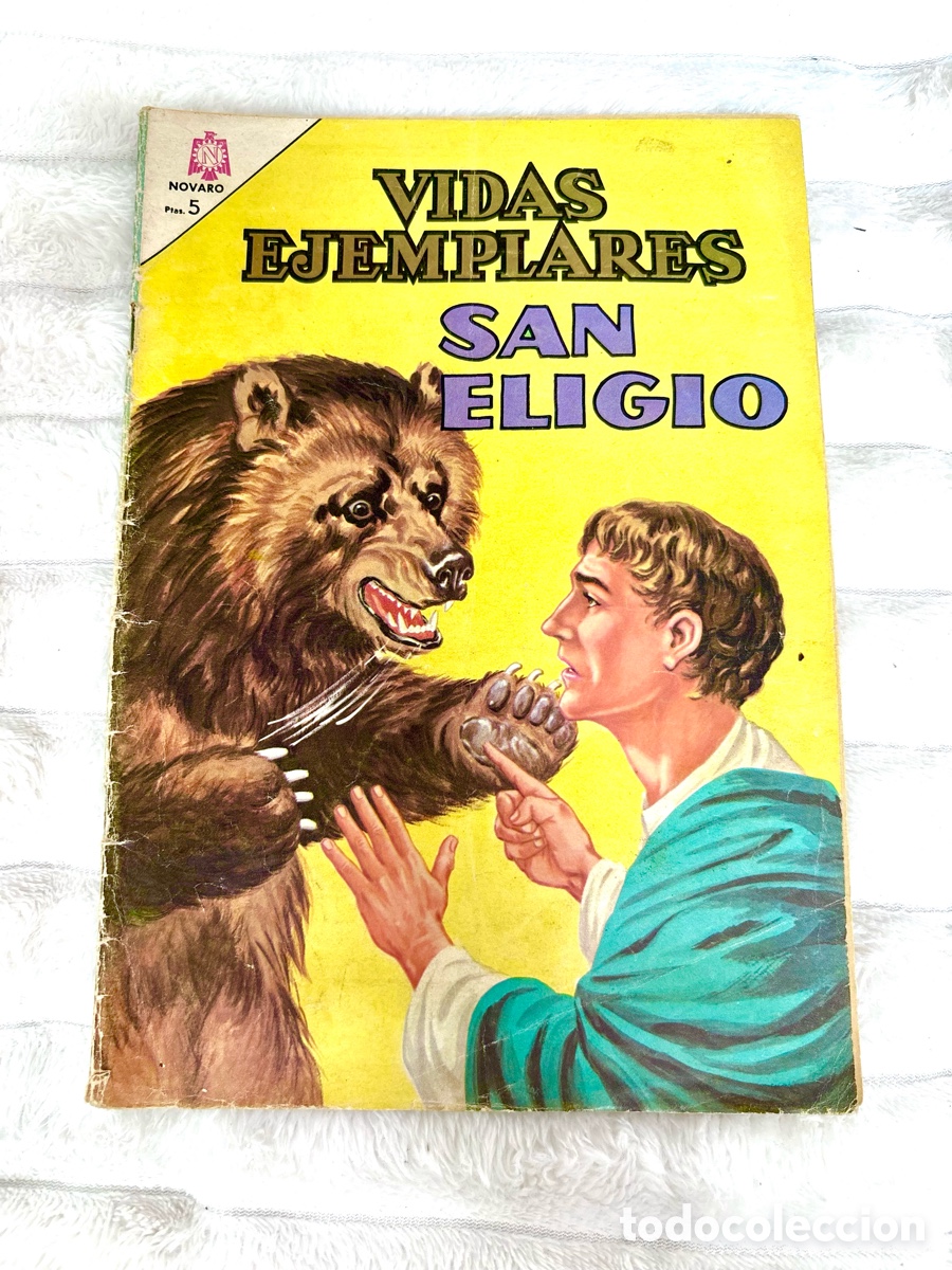Tebeos: C&oacute;mic Vidas Ejemplares N&ordm; 210 - San Eligio (1965) Novaro