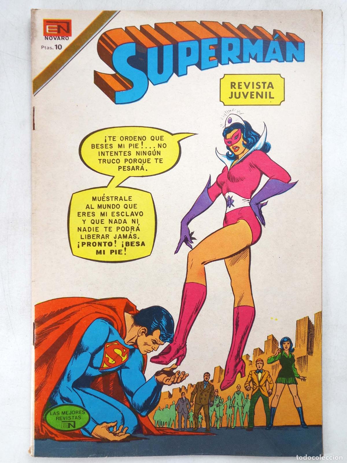 Livros de Banda Desenhada: SUPERMAN NOVARO 992. SUPERM&Aacute;N (Curt Swan/Cary Bates) Novaro, 1974