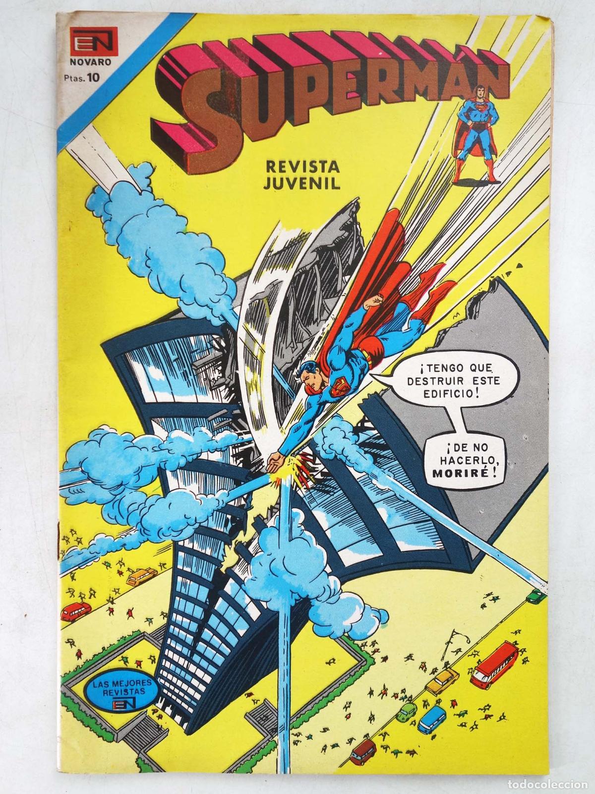 Livros de Banda Desenhada: SUPERMAN NOVARO 996. SUPERM&Aacute;N. Novaro, 1974