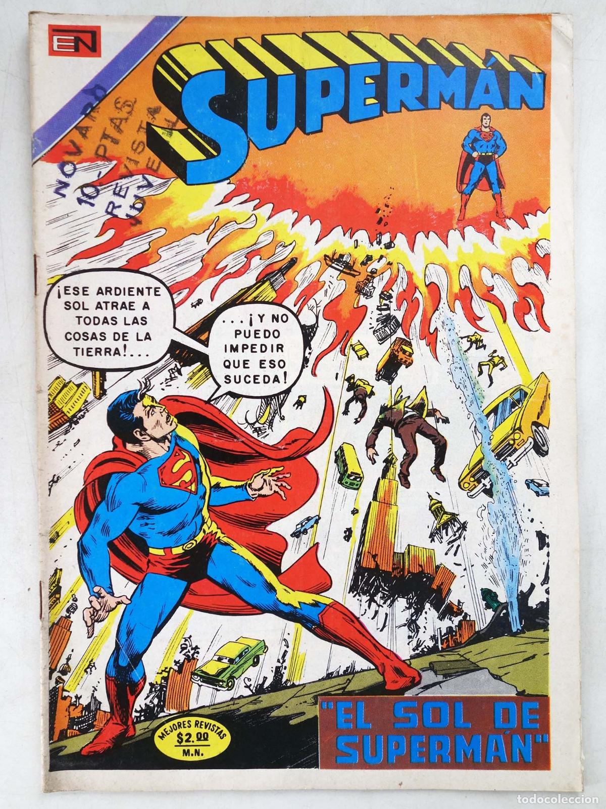 Livros de Banda Desenhada: SUPERMAN NOVARO 968. SUPERM&Aacute;N (Vvaa) Novaro, 1974