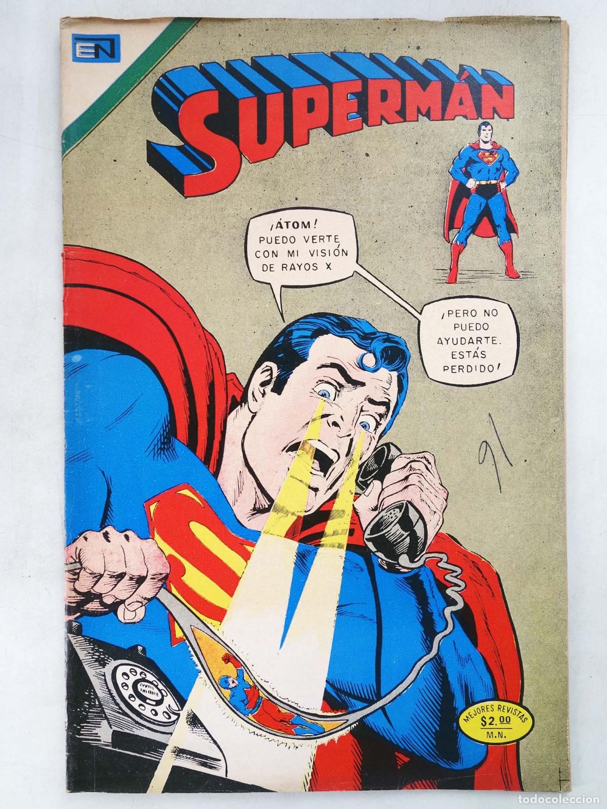 Livros de Banda Desenhada: SUPERMAN NOVARO 955. SUPERM&Aacute;N (Dick Dillin) Novaro, 1974