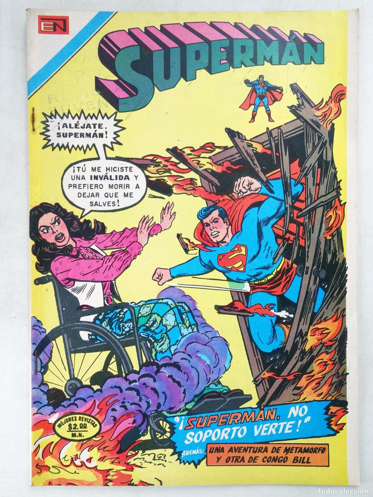 Livros de Banda Desenhada: SUPERMAN NOVARO 962. SUPERM&Aacute;N (Vvaa) Novaro, 1974
