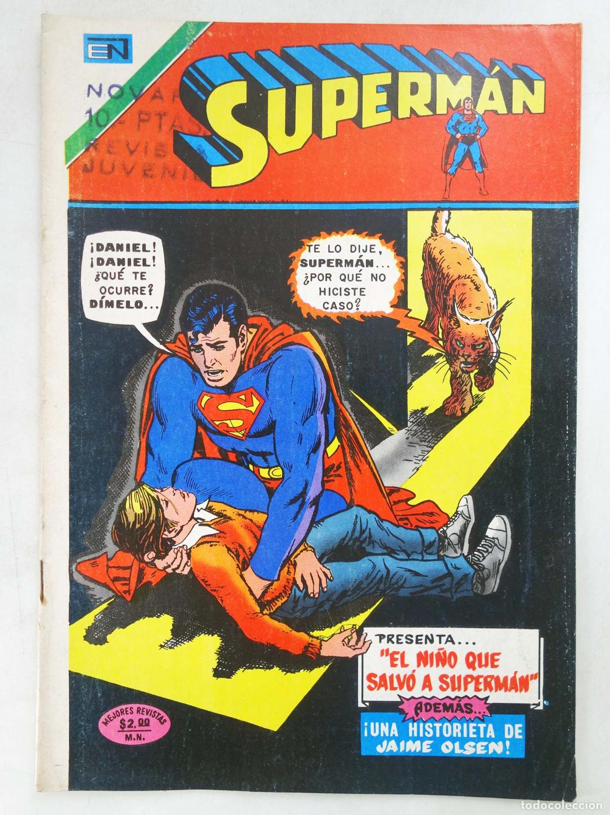 Livros de Banda Desenhada: SUPERMAN NOVARO 960. EL NI&Ntilde;O QUE SALV&Oacute; A SUPERM&Aacute;N (Curt Swan/Murphy Anderson/Denny O'Neil) 1974