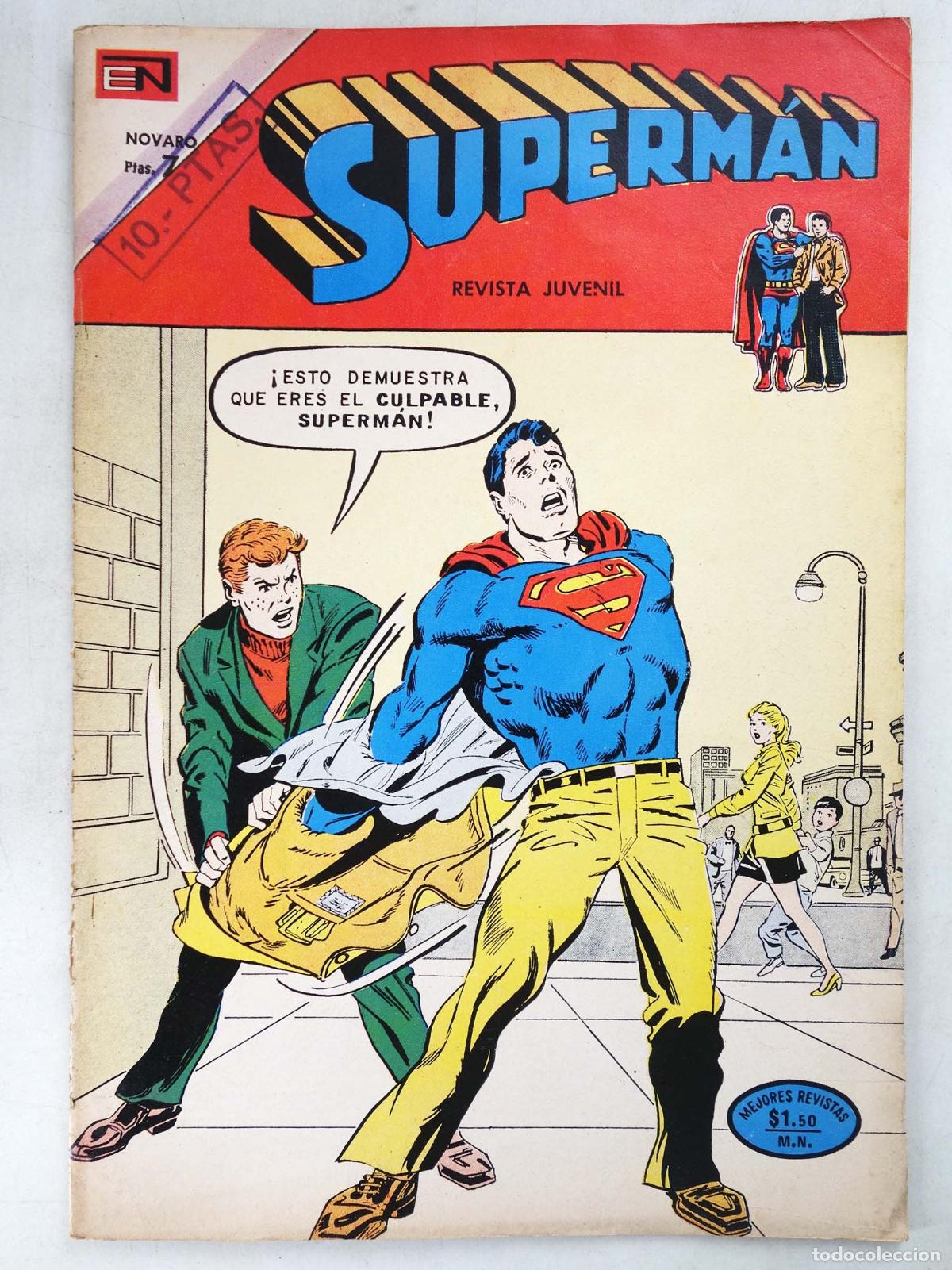 Livros de Banda Desenhada: SUPERMAN NOVARO 940. SUPERM&Aacute;N. Novaro, 1973