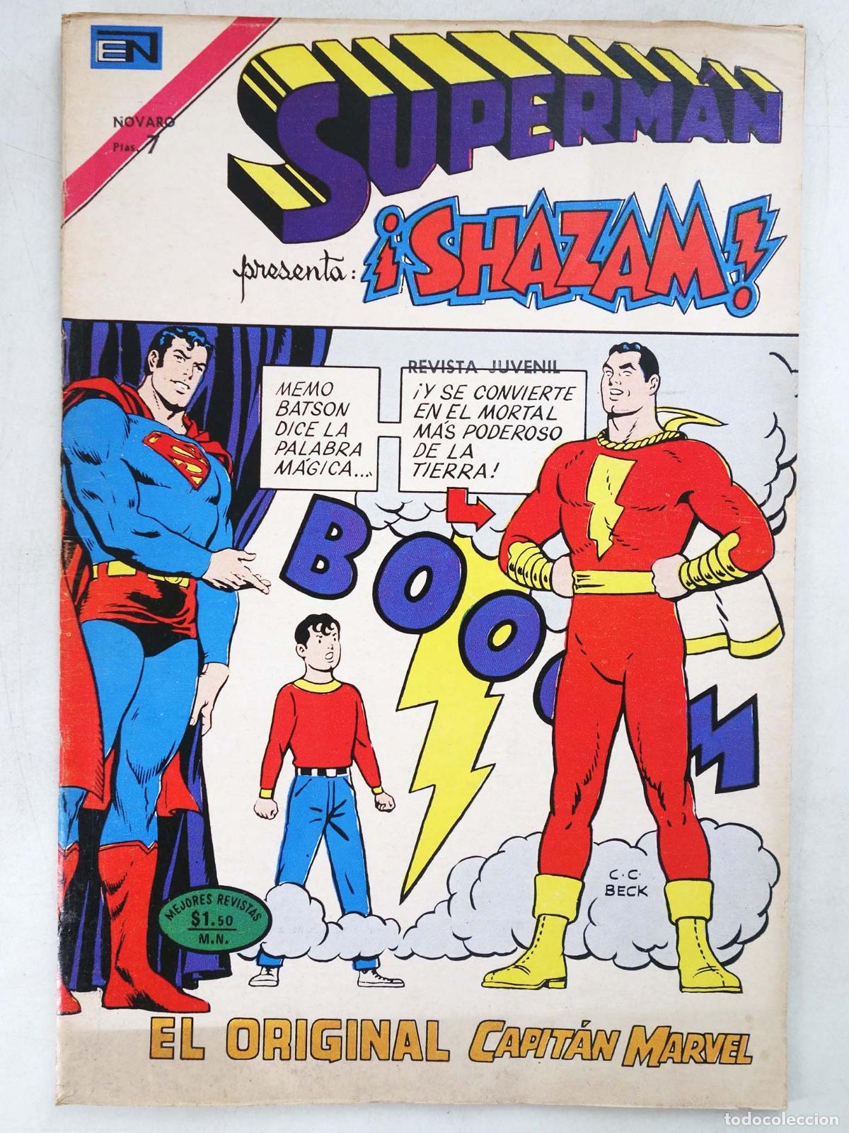 Livros de Banda Desenhada: SUPERMAN NOVARO 928. SHAZAM. Novaro, 1973