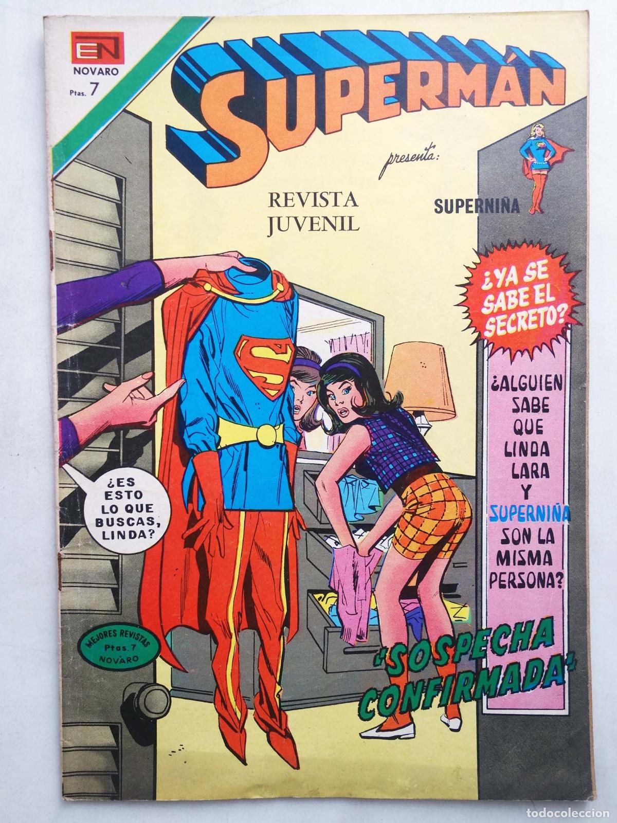 Livros de Banda Desenhada: SUPERMAN NOVARO 888. SUPERNI&Ntilde;A. Novaro, 1972