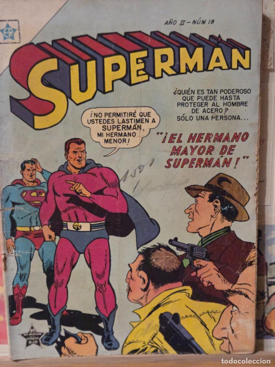 Tebeos: SUPERMAN EDITORIAL NOVARO N&ordm; 18 AGOSTO 1953