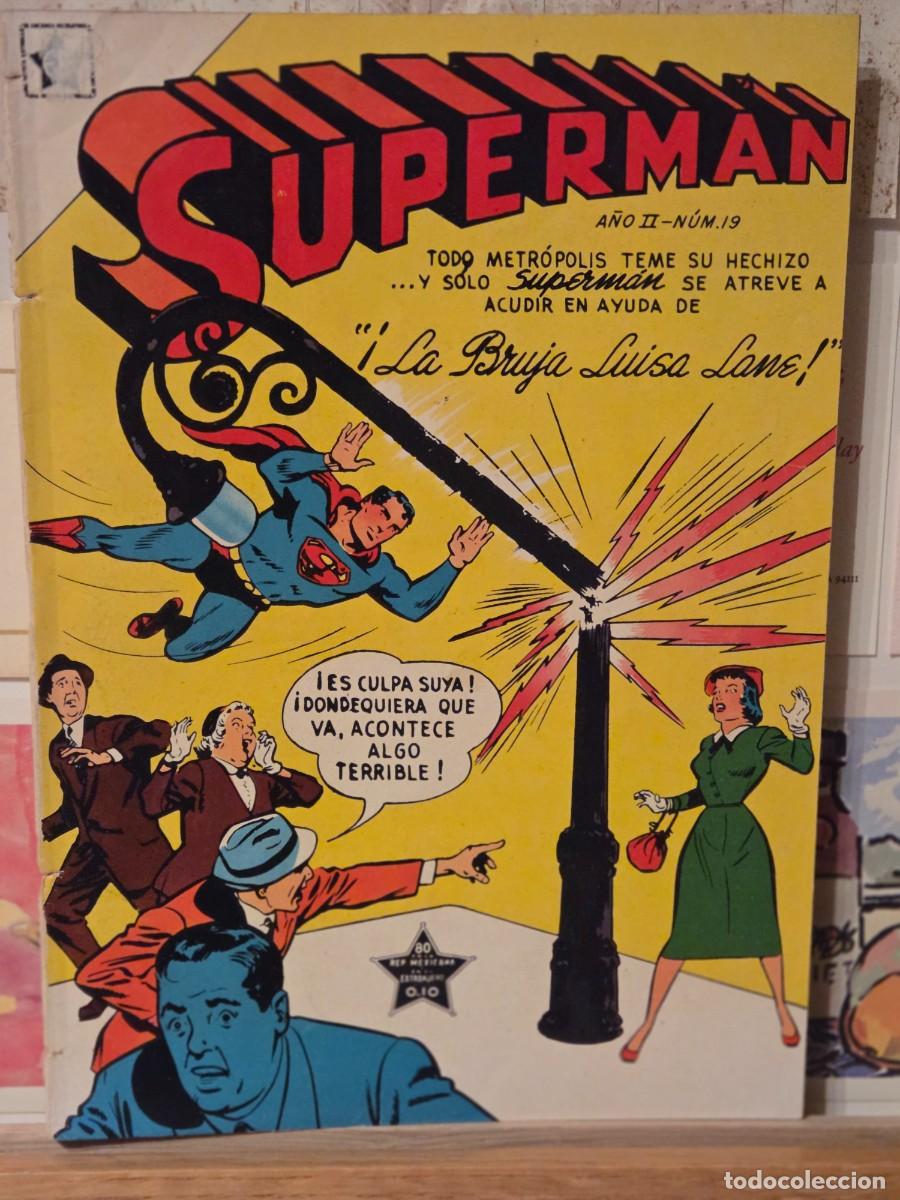 Tebeos: SUPERMAN EDITORIAL NOVARO N&ordm; 19 OCTUBRE 1953