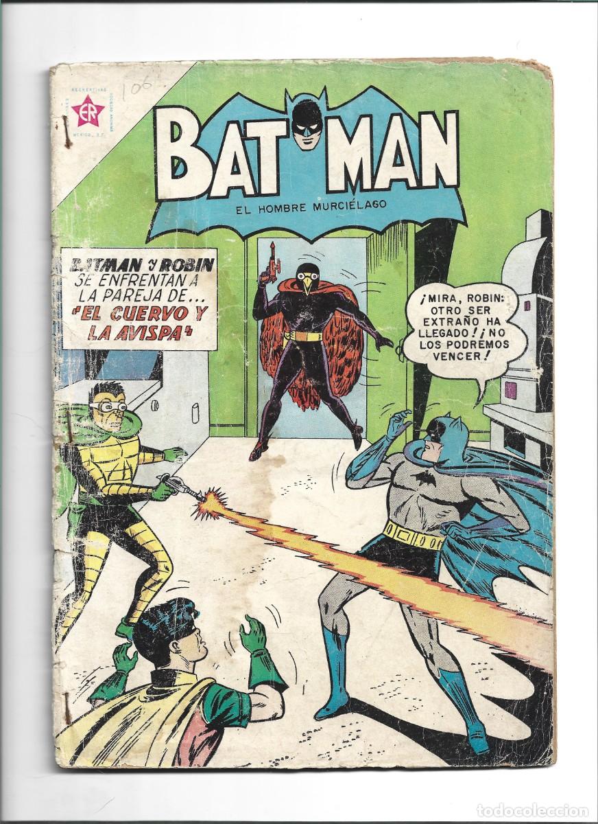 Tebeos: BATMAN N&ordm; 106 (1969) &ndash; EDITORIAL NOVARO M&Eacute;XICO