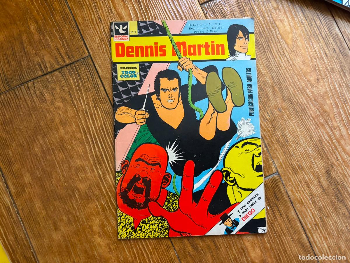 Tebeos: DENNIS MARTIN N&ordm; 6 EDITORIAL COLUMBA