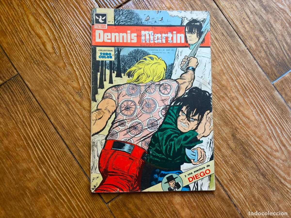 Tebeos: DENNIS MARTIN N&ordm; 2 EDITORIAL COLUMBA