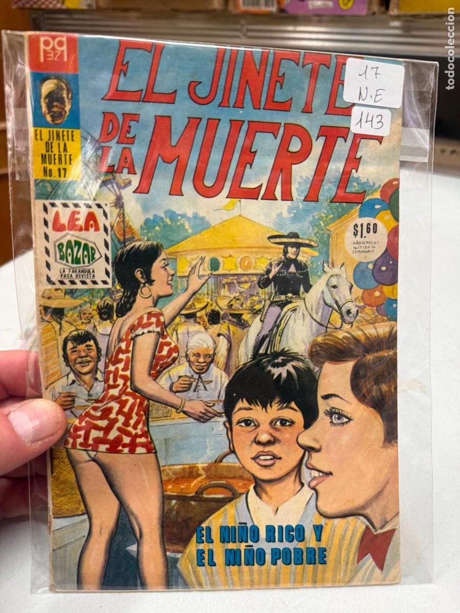 Tebeos: EL JINETE DE LA MUERTE NUMERO 17