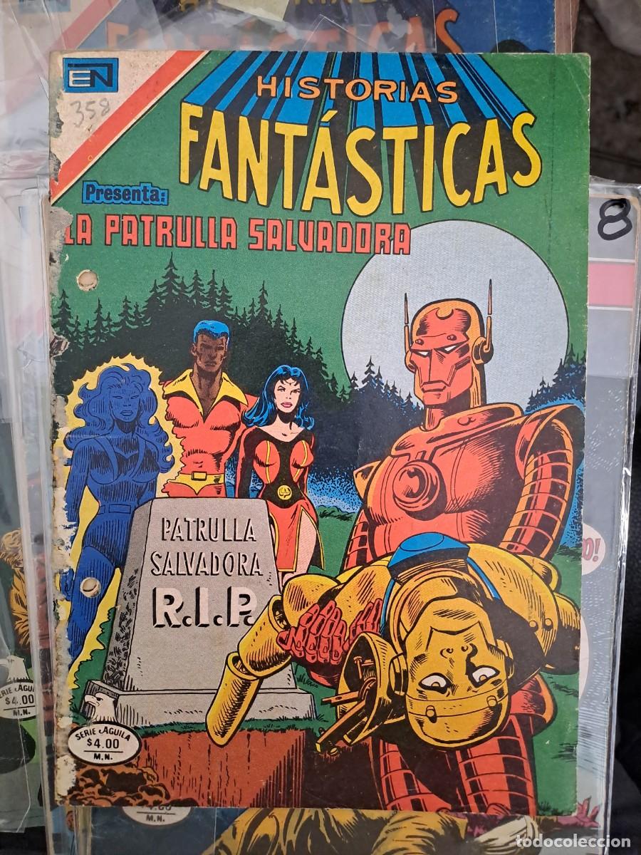 Tebeos: Historias fant&aacute;sticas 358 serie &aacute;guila, Novaro