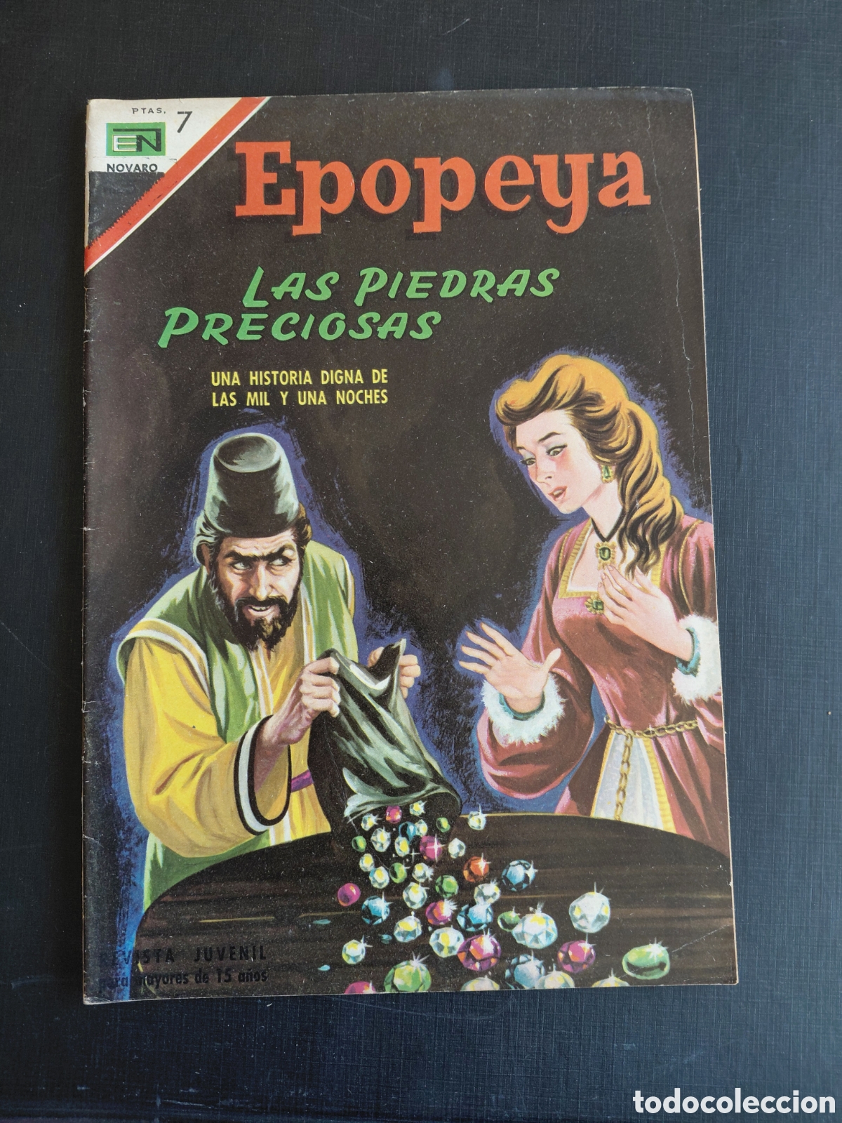 Tebeos: NOVARO-EPOPEYA-N&deg;115-LAS PIEDRAS PRECIOSAS-1967