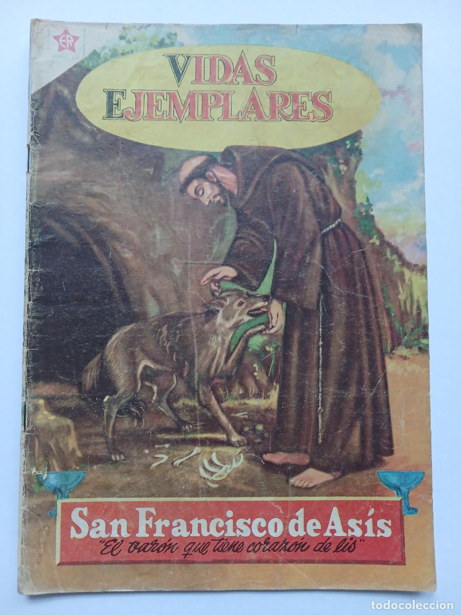 Tebeos: Vidas Ejemplares n&deg; 87 (1960) - San Francisco de As&iacute;s! - original editorial Novaro