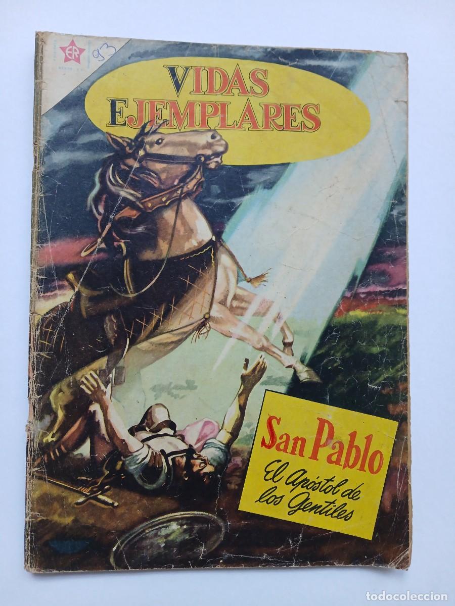 Tebeos: Vidas Ejemplares n&deg; 93 (1961) - San Pablo, el Ap&oacute;stol de los Gentiles! - original editorial Novaro