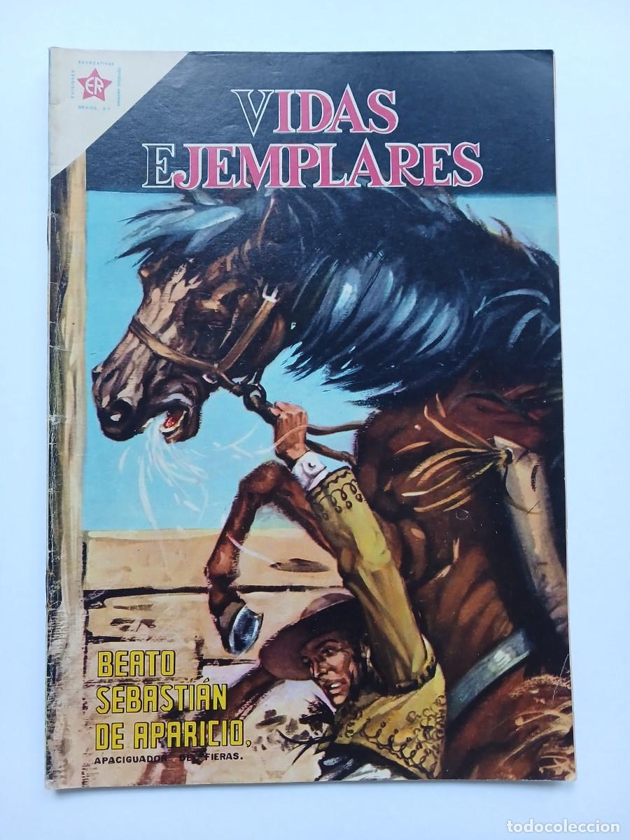 Tebeos: Vidas Ejemplares n&deg; 95 (1961) - Beato Sebasti&aacute;n de Aparicio! - original editorial Novaro