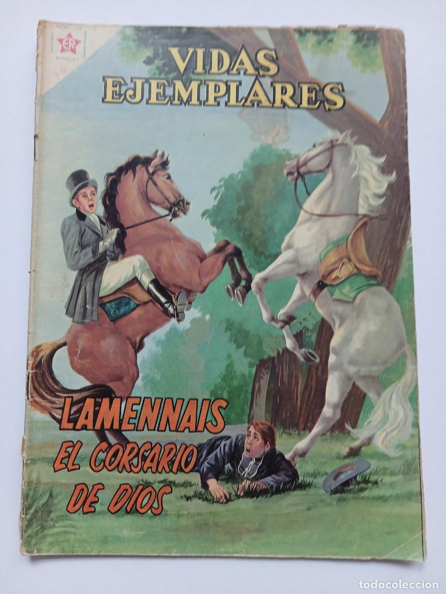 Tebeos: Vidas Ejemplares n&deg; 96 (1961) - Lamennais, el Corsario de Dios! - original editorial Novaro