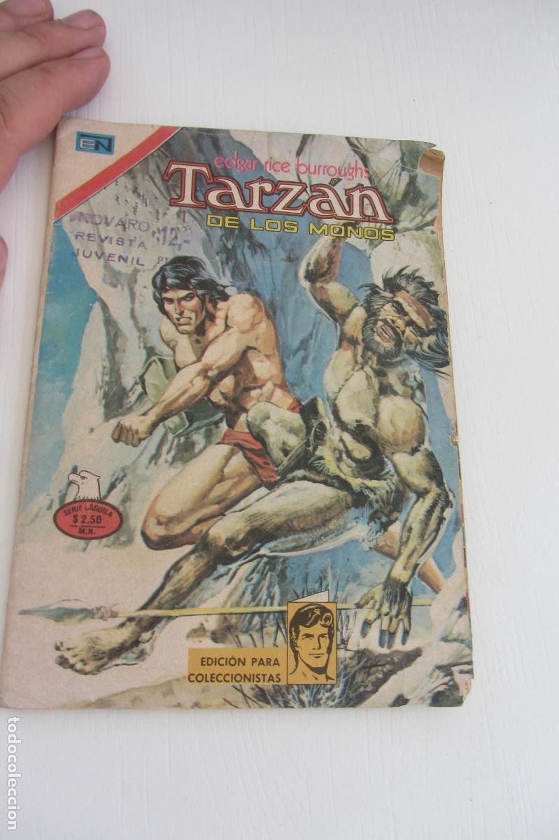 Tebeos: TARZAN DE LOS MONOS N&ordm; 473,MUERTE EN EL BAJO MUNDO,DE 865.NOVARO,1951 arx89