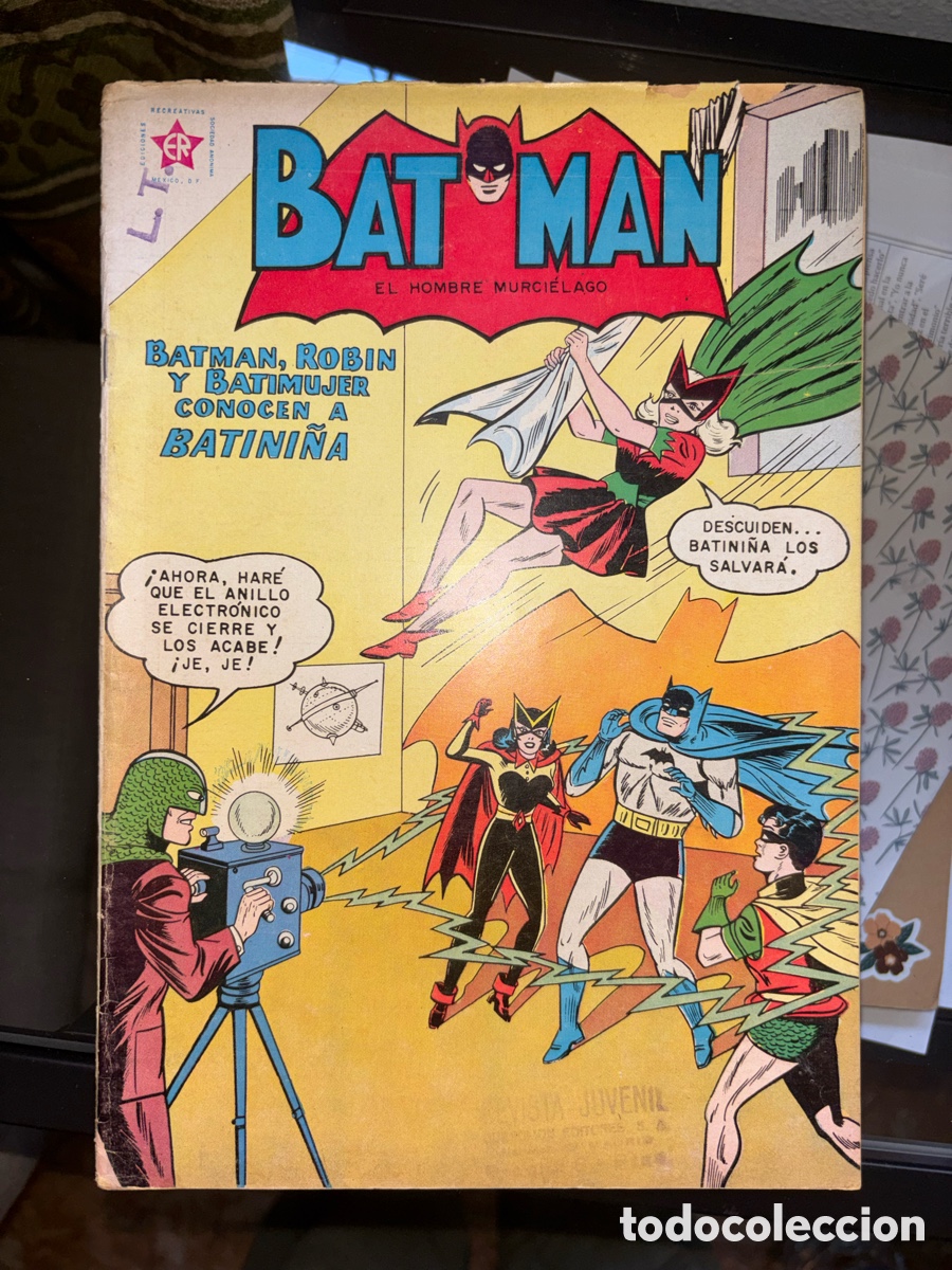Tebeos: Comic grapa Batman 1961 numero 109 editorial Novaro