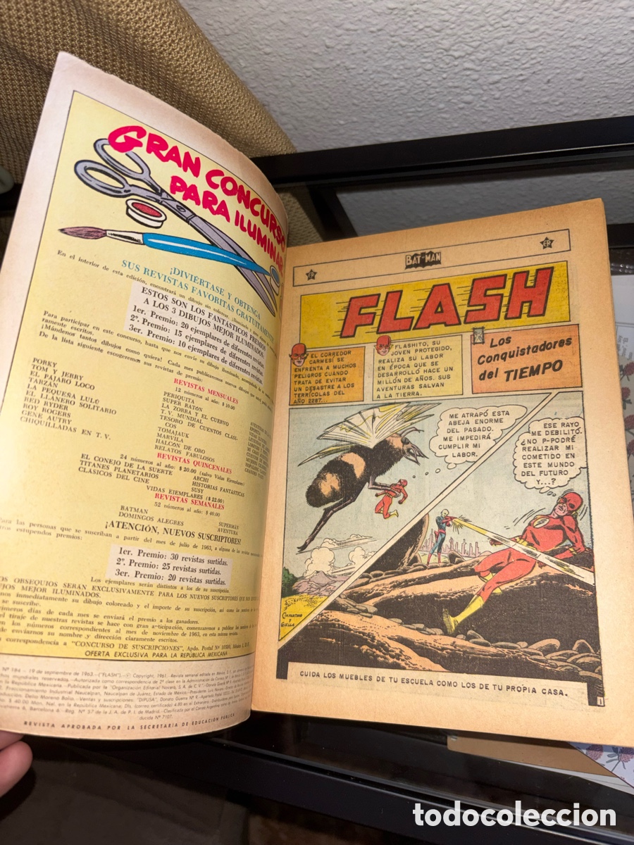 Tebeos: Comic grapa Batman 184 editorial Novaro - Foto 2