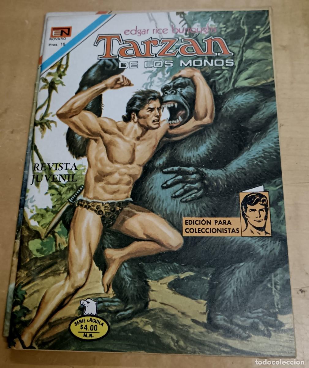 Tebeos: TARZ&Aacute;N DE LOS MONOS SERIE &Aacute;GUILA N&ordm; 2-549 EDGAR RICE BURROUGHS NOVARO 3 AGOSTO 1977
