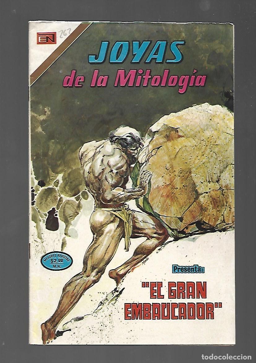 Tebeos: Joyas de la mitolog&iacute;a, 262: el gran embaucador, 1974, Novaro, muy buen estado