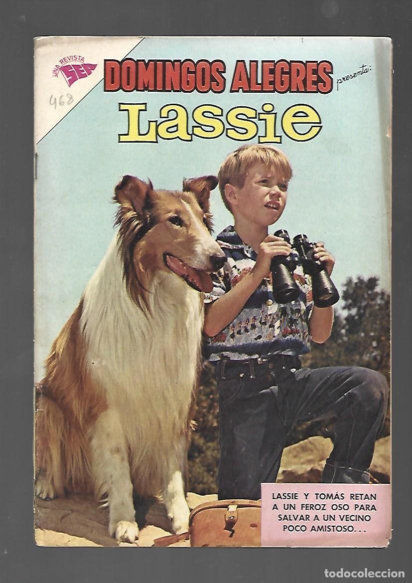 Giornalini: Domingos alegres, 468: Lassie, 1963, SEA.